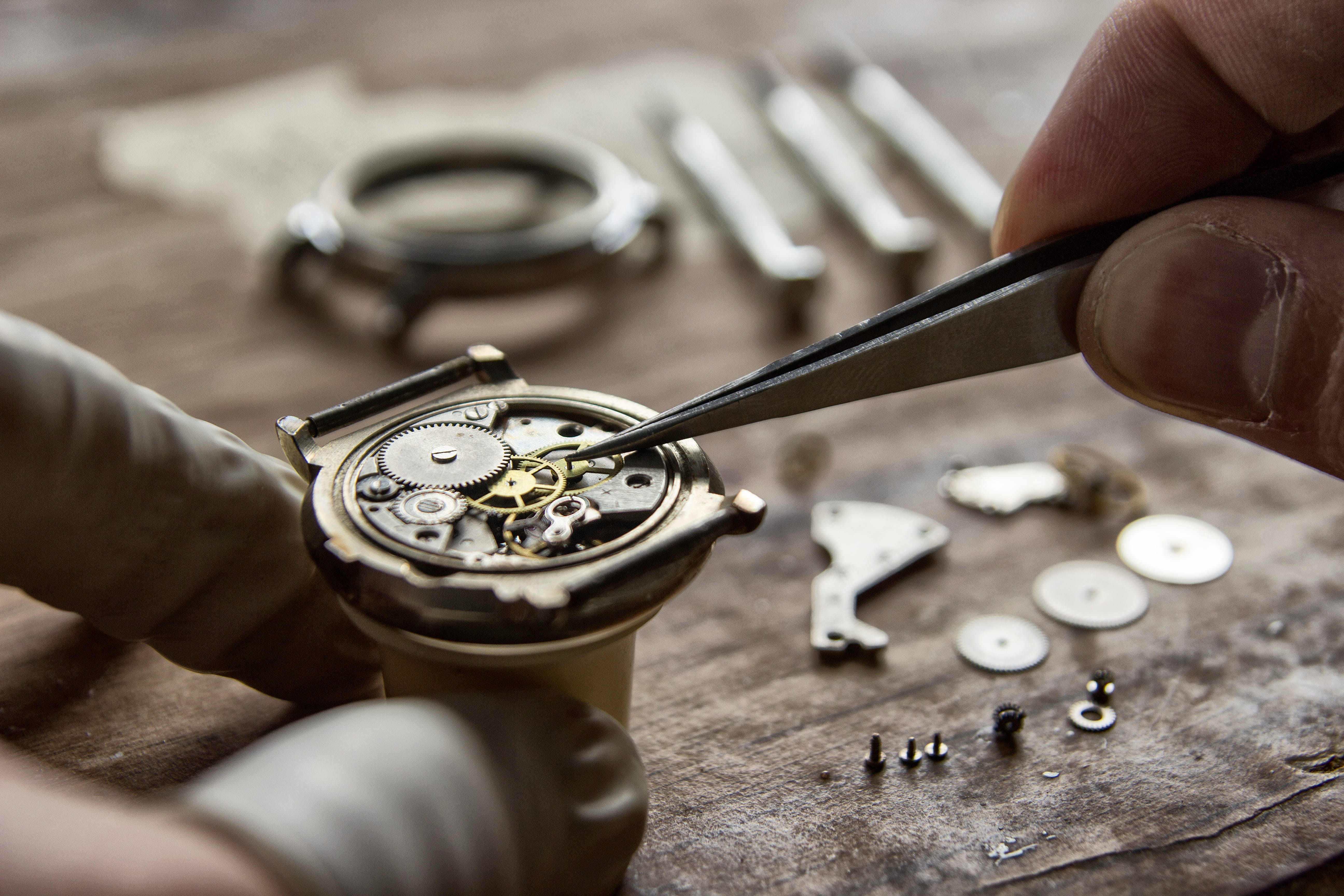 Réparation d'une montre